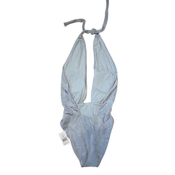 WET Swimwear One Piece Swimsuit Size XS Plunging Neckline Halter K4317 NWT - Picture 3 of 10